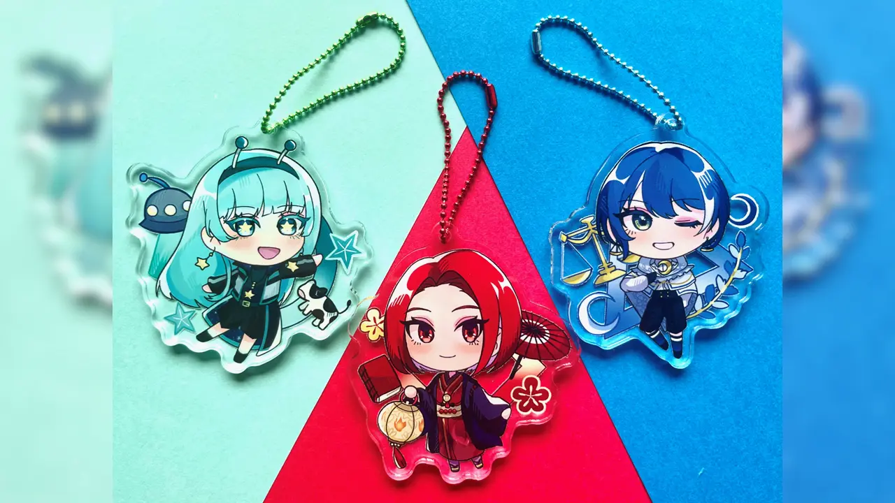 アクリルキーホルダー